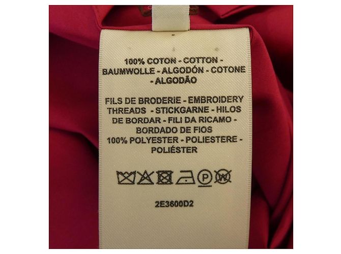 Hermès Top in cotone Hermes Rosa - vista 3