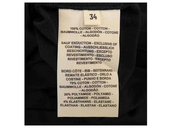 T-shirt Hermès T-shirt in cotone Nero - vista 3
