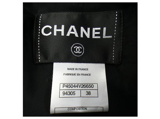 Timeless Chaqueta Chanel sin cuello Negro - vista 4