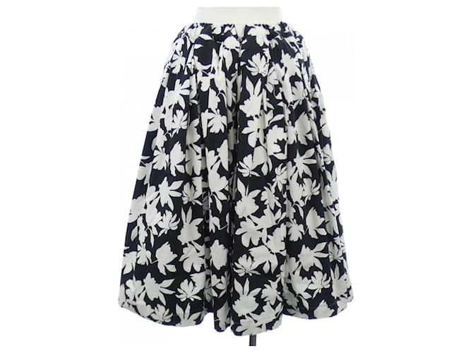 Falda COMME des GARCONS Negro Blanco - vista 2