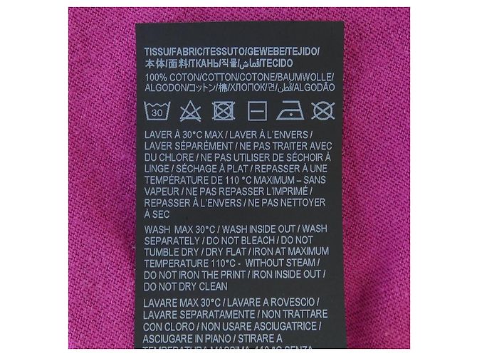 Yves Saint Laurent Camiseta Saint Laurent Rosa - vista 3