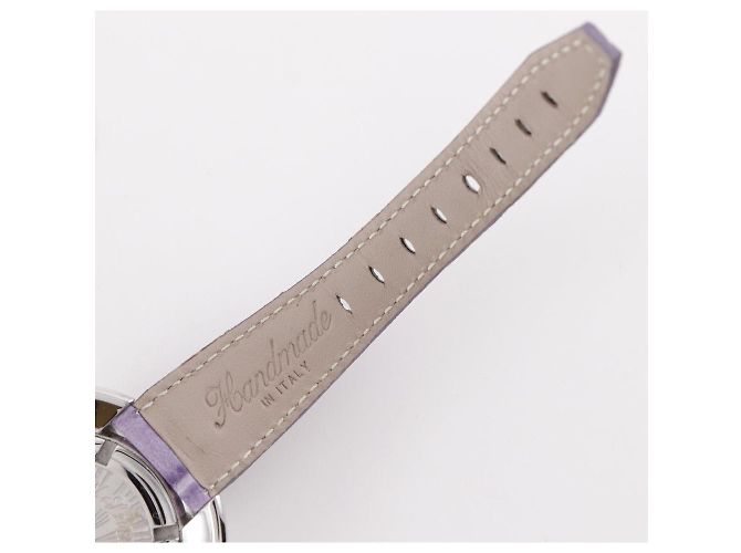 Autre Marque Gaga Milano Manuale 40 Edelstahl Uhr Silber - Ansicht 18
