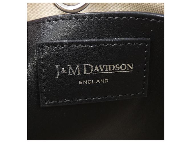 Autre Marque Borsa LULU J&M DAVIDSON Nero Beige - vista 5