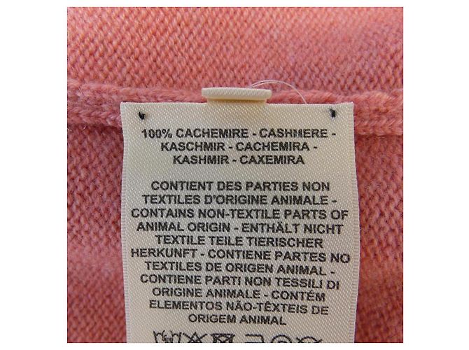 Hermès Cárdigan de cachemira Hermes Rosa - vista 3