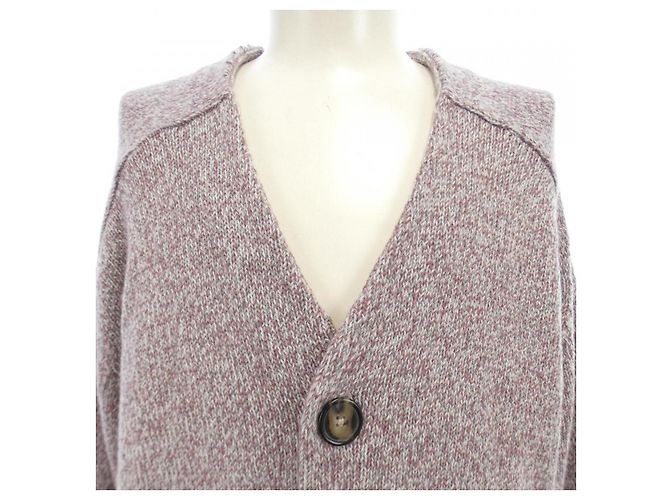 Hermès Cárdigan de cachemira Hermes Rosa Azul - vista 5