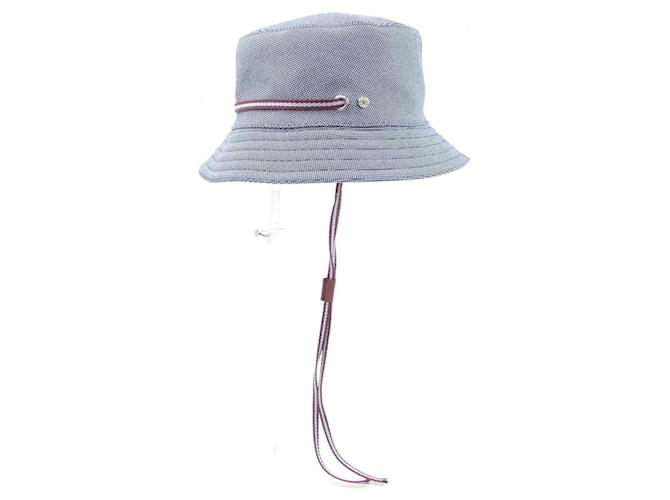 Cappello Hermès H232048N57 Blu Blu navy - vista 2