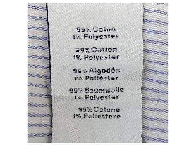 Hermès Camicia in cotone Hermes Blu - vista 3