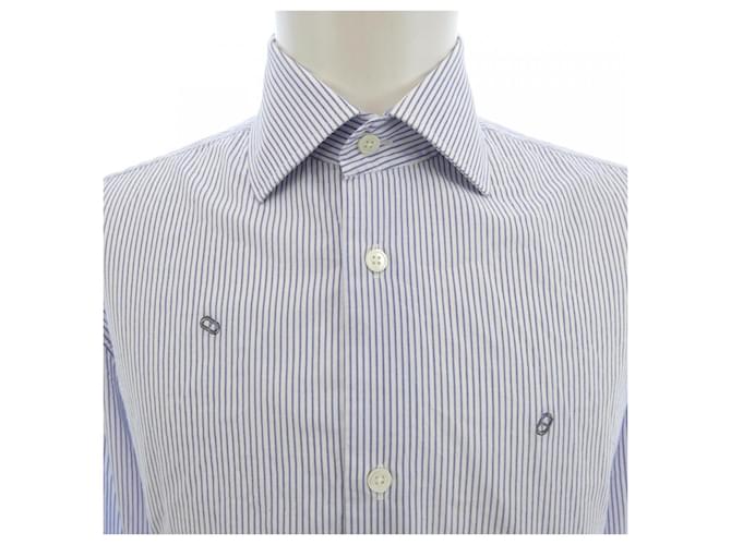 Hermès Camicia in cotone Hermes Blu - vista 5