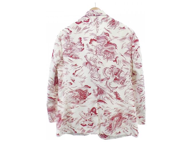 Chaqueta Gucci Blanco Roja - vista 2