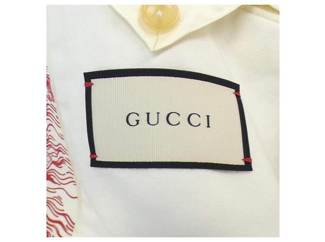 Chaqueta Gucci Blanco Roja - vista 4