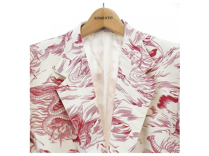 Chaqueta Gucci Blanco Roja - vista 5