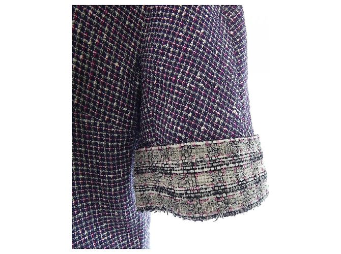 Timeless Chanel Kleid Lila Dunkelviolett - Ansicht 7