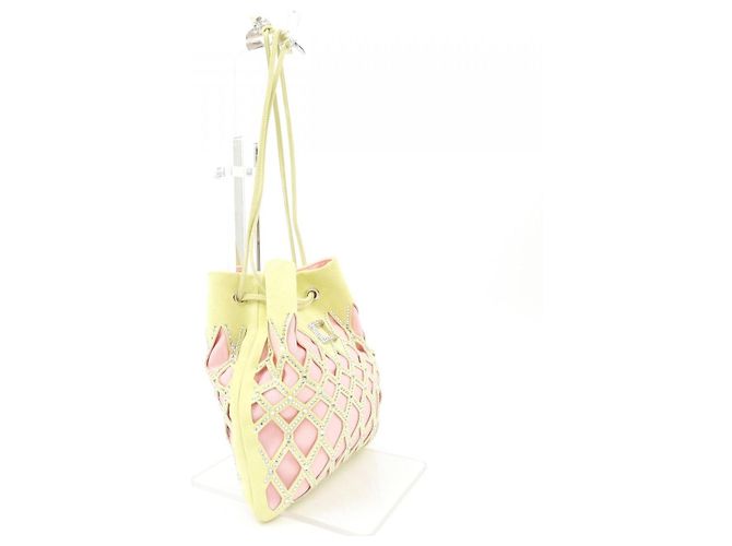 Borsa QUEENY Roger Vivier Argento Rosa Giallo - vista 2
