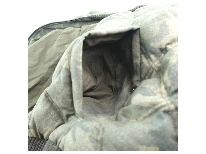 Autre Marque Blouson TATRAS acolchoado de lã e seda Verde - vista 10
