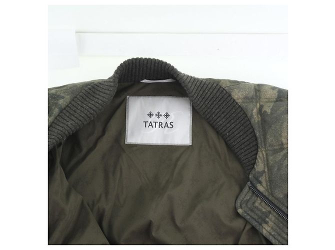 Autre Marque Blouson TATRAS acolchoado de lã e seda Verde - vista 6