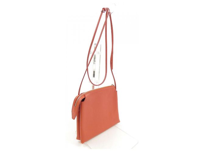 The Row W1236 L95 Borsa in pelle di vitello Rosso - vista 2