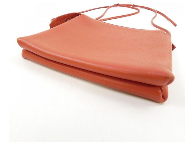 The Row W1236 L95 Borsa in pelle di vitello Rosso - vista 4