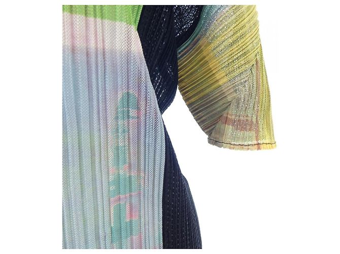 Autre Marque Top Pleats Please Verde - vista 5