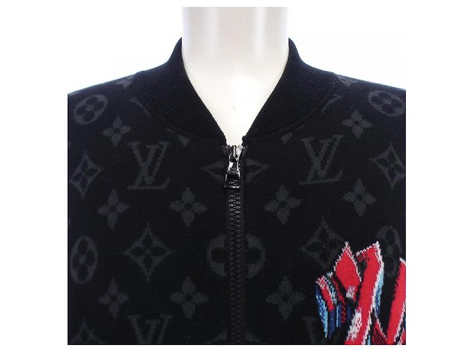 Chaqueta Blouson Louis Vuitton Negro - vista 5
