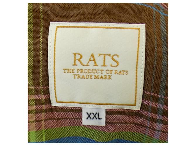 Autre Marque Camicia Rats Marrone - vista 4
