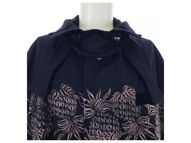 Abrigo Sacai Negro - vista 5