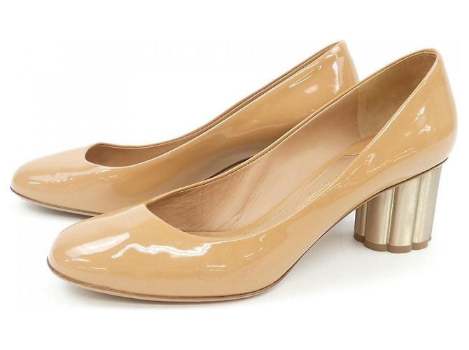 Décolleté Salvatore Ferragamo Arancione - vista 3