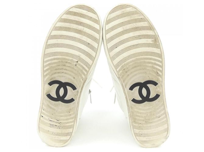 Timeless Sneakers Chanel G29689X15062 Bianco - vista 4