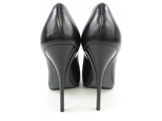 Autre Marque Leder-Pumps Giuseppe Zanotti Schwarz - Ansicht 5