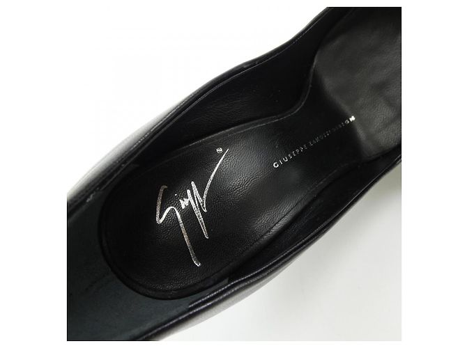 Autre Marque Leder-Pumps Giuseppe Zanotti Schwarz - Ansicht 6