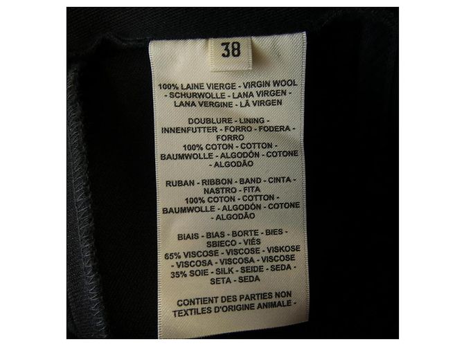 Hermès Hermes Scuba Wollhose Schwarz - Ansicht 3