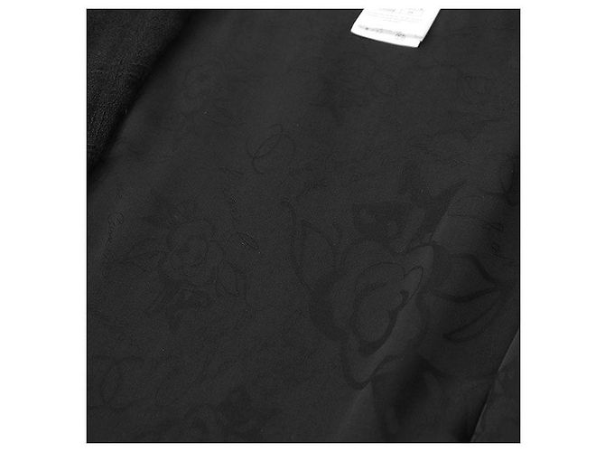 Timeless Chaleco de lana tweed Chanel P46324 Negro - vista 11