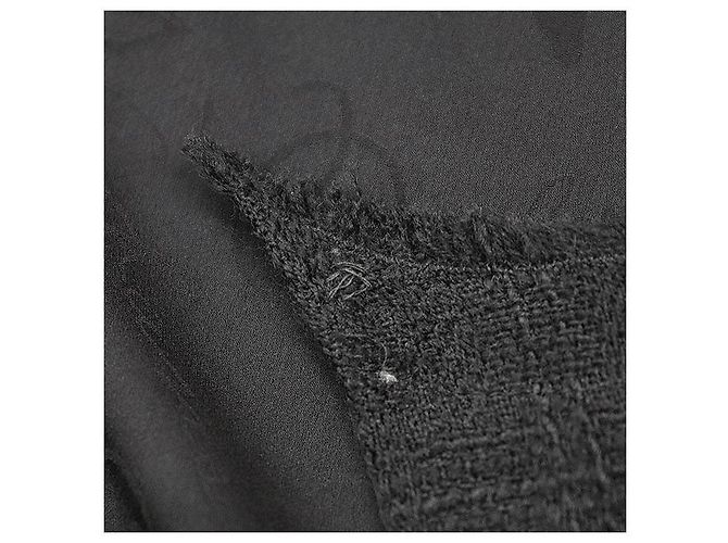 Timeless Chaleco de lana tweed Chanel P46324 Negro - vista 9