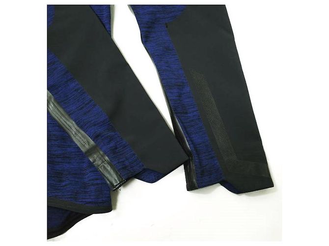 Autre Marque Jaqueta de nylon com elasticidade 4WAY e retenção de calor, coleção DESCENTE GOLF g-arc Preto Azul - vista 6