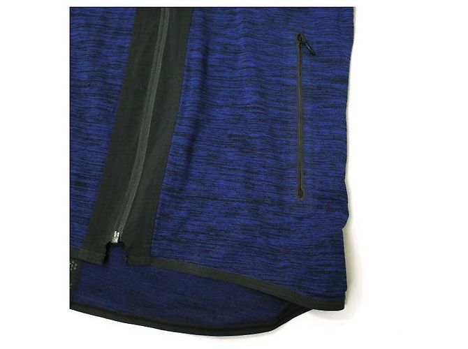 Autre Marque Jaqueta de nylon com elasticidade 4WAY e retenção de calor, coleção DESCENTE GOLF g-arc Preto Azul - vista 7