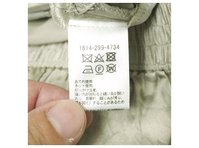 Autre Marque H BEAUTY&YOUTH SILK Easy Pants Castaño Metálico - vista 8