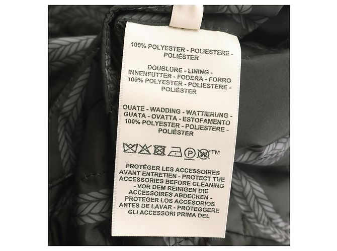 Hermès Hermes Serie Button Outerwear de Poliéster Castaño - vista 4