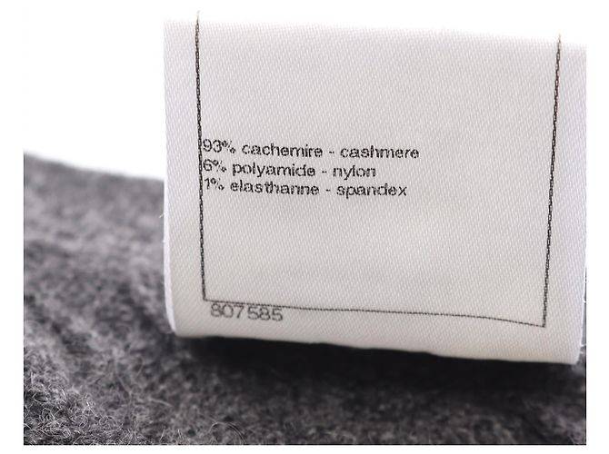 Timeless Chanel Coco Mark Kaschmirstrickkleid Braun - Ansicht 4