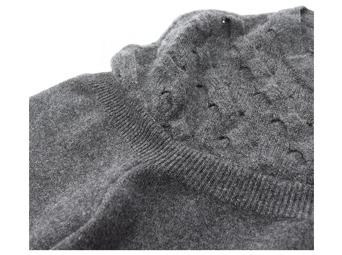 Timeless Chanel Coco Mark Kaschmirstrickkleid Braun - Ansicht 8