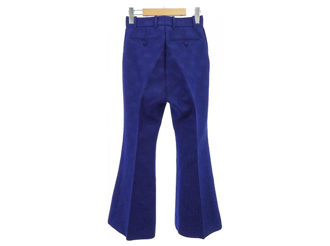 Gucci GG Muster Hose Blau - Ansicht 6