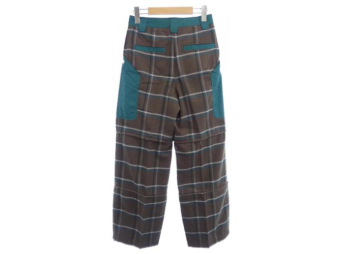 Hermès Hermes Wool Blend Pants Brown - view 6