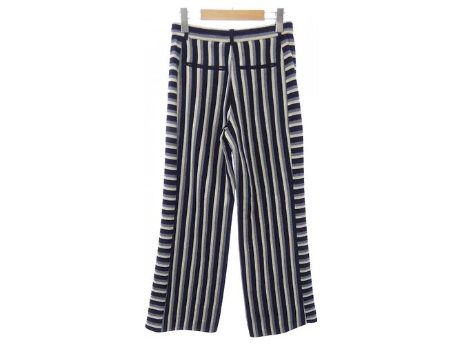 Timeless Pantaloni Chanel Blu - vista 2