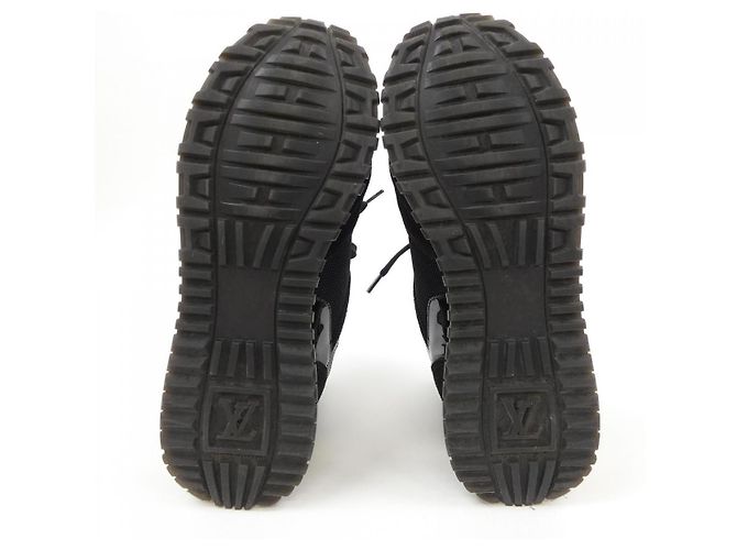 Sneakers della linea Louis Vuitton Run Away Marrone Nero - vista 4