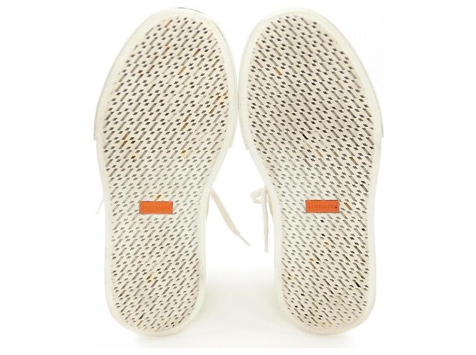 Hermès Hermes Cord-Sneaker Beige - Ansicht 4