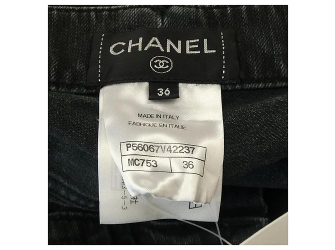 Timeless Jeans Chanel Marrone - vista 4