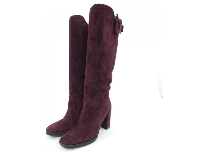 Stivali alti Roger Vivier Rosso - vista 3