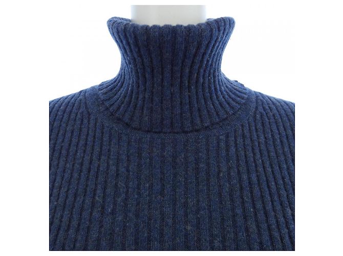 Timeless Chanel P44594K04679 Tejido 100% Cachemira Azul Azul marino - vista 5