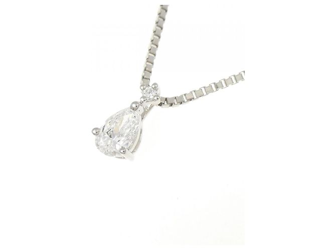 Autre Marque Collana Gstb Platinum Diamond Argento - vista 3