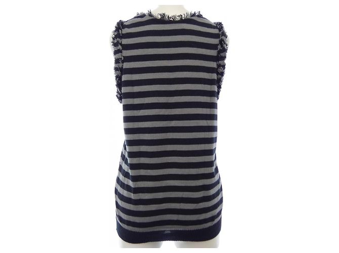 Autre Marque Canotta da donna Drawer Marrone Nero - vista 2