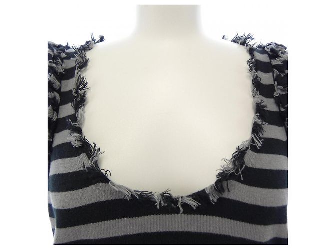 Autre Marque Canotta da donna Drawer Marrone Nero - vista 5