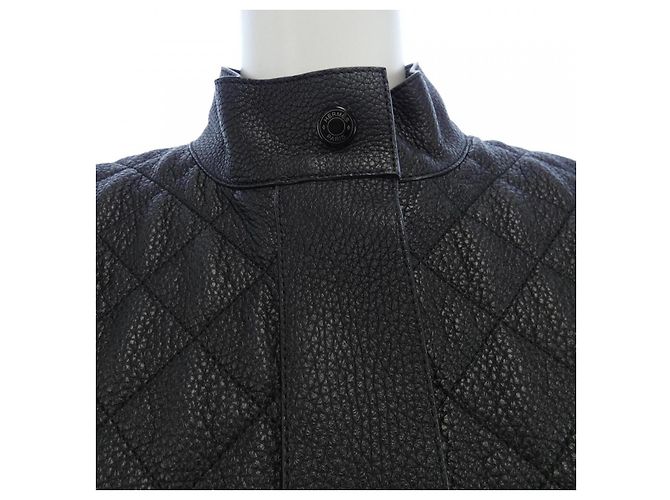 Hermès Giacca in pelle Hermes Nero - vista 5